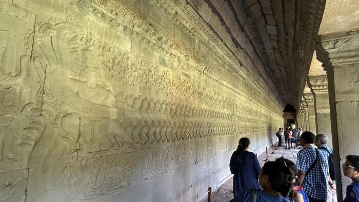 第一回廊　カンボジア　アンコール・ワット　観光