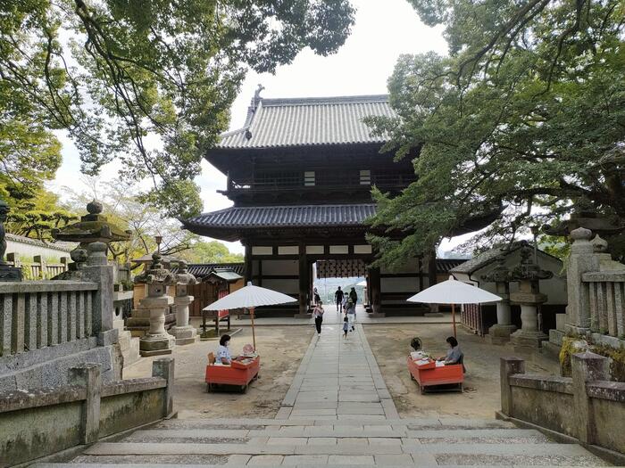 香川県　こんぴらさん　金刀毘羅宮　境内