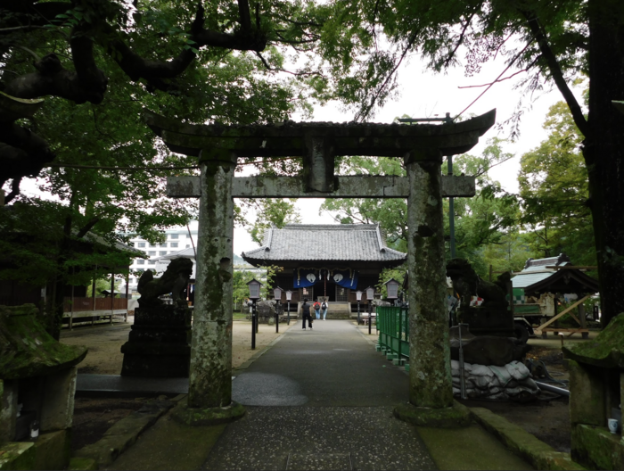 豊玉姫神社の鳥居