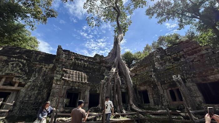 タ・プローム　カンボジア　アンコール・ワット　観光