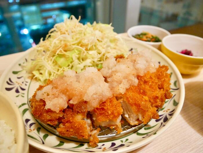 熟成ロースかつ膳 梅おろし