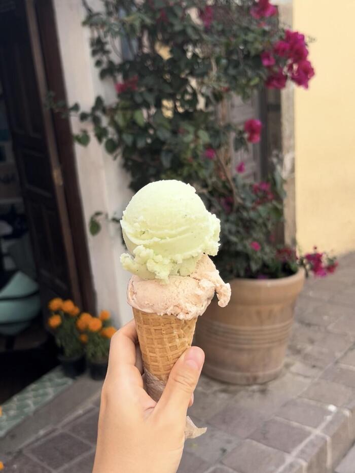 メキシコ　観光　グアナファト　死者の日　食べ歩き