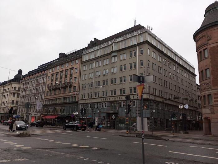 ストックホルム　1人旅　老舗ホテル　Freys Hotel