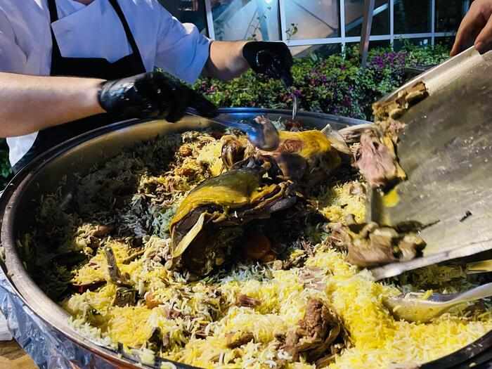 サウジアラビア　ラマダン　観光　グルメ　羊肉