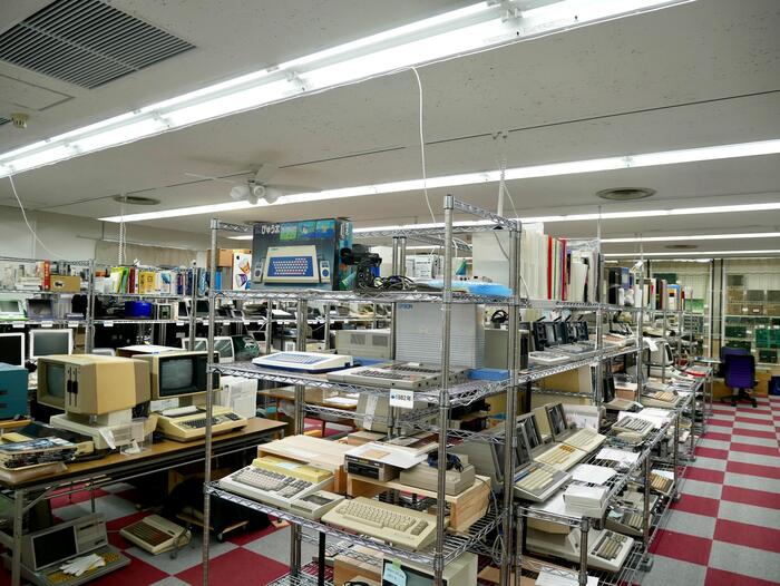 マイコン博物館の館内