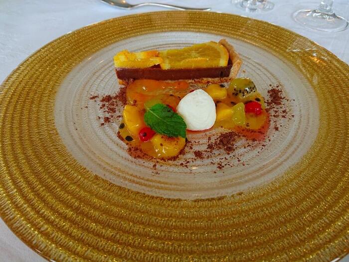 クルーズ　神戸港 コンチェルト　デザート　グルメ