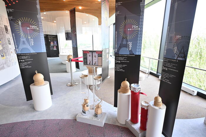 秋田県　大仙市　大曲　花火　　はなび・アム