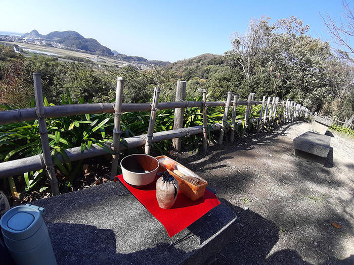 南房総　お茶　野点　観光　観音山