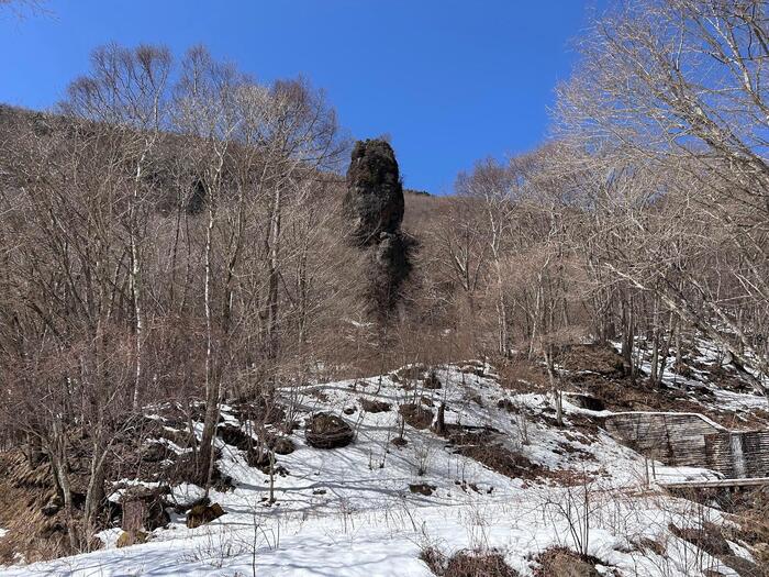 高峰高原　浅間山　登山　景色