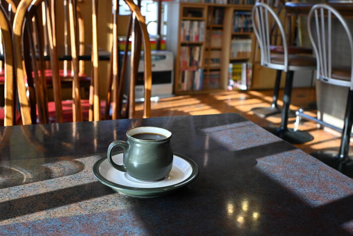 秋田県　大仙市　大曲　かたつむり　カフェ　喫茶