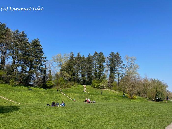 フランス人 暮らし方　生活　公園