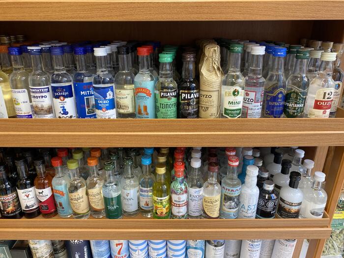 ギリシャ　観光　お土産　お酒　ワイン　ウゾ