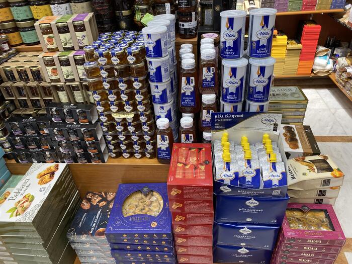 ギリシャ　観光　お土産　ハチミツ