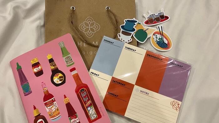 ホーチミン　お土産　ベトナム　文具