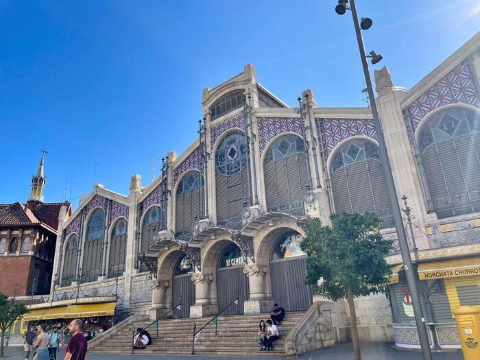 バレンシア　観光　スペイン　市場