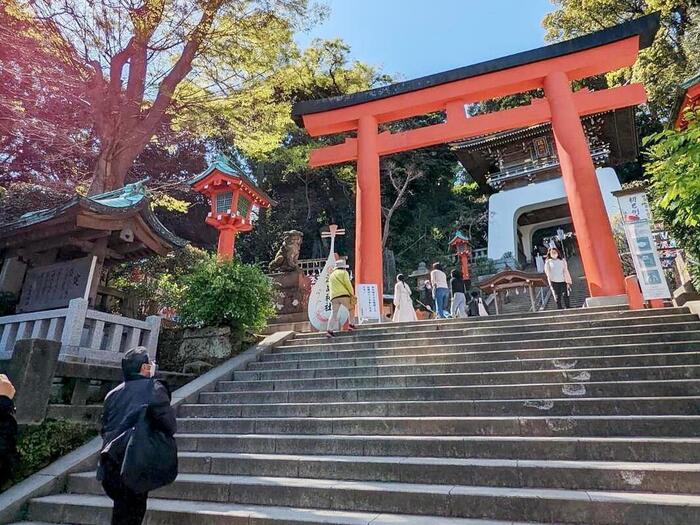 江島神社　　逗子・鎌倉・江の島　GW　日帰りドライブ　モデルコース