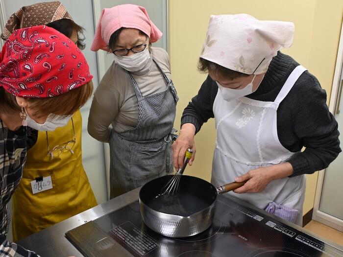 秋田県 大仙市 大曲 寒天　料理教室 ご当地グルメ　