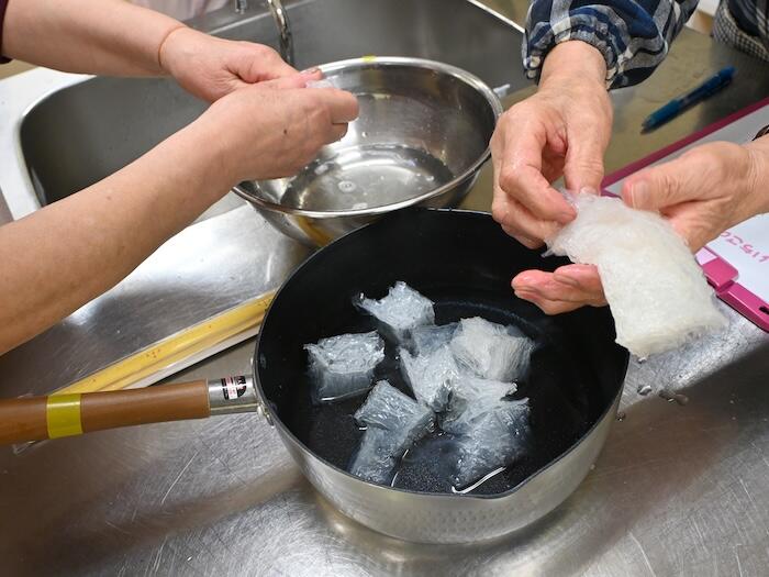 秋田県 大仙市 大曲 寒天　料理教室 ご当地グルメ　