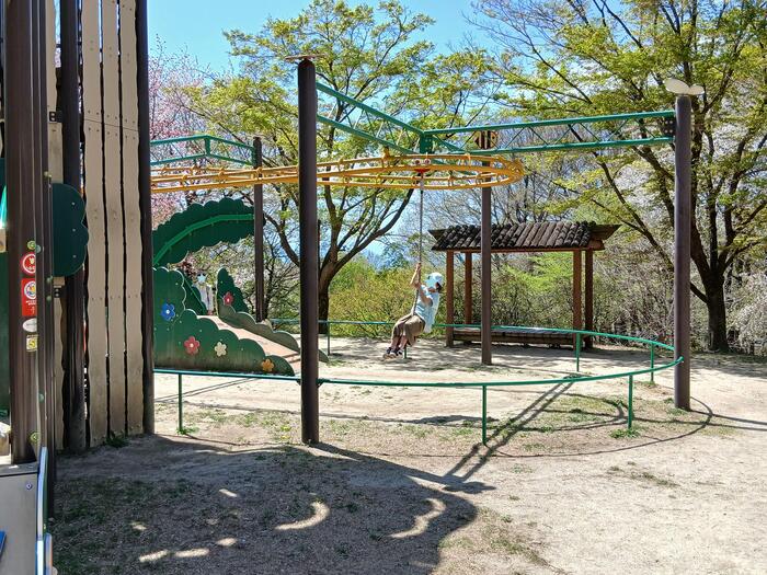 赤城山 嶺公園 冒険の森 群馬県　キッズ　遊園具