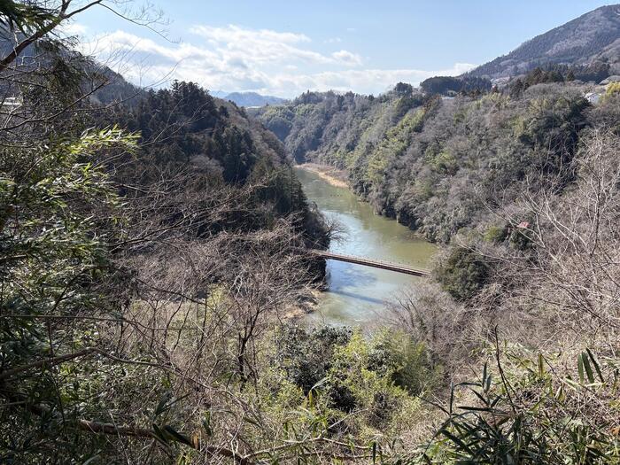 登山　ハイキング　相模原　城山湖　絶景　弁天橋
