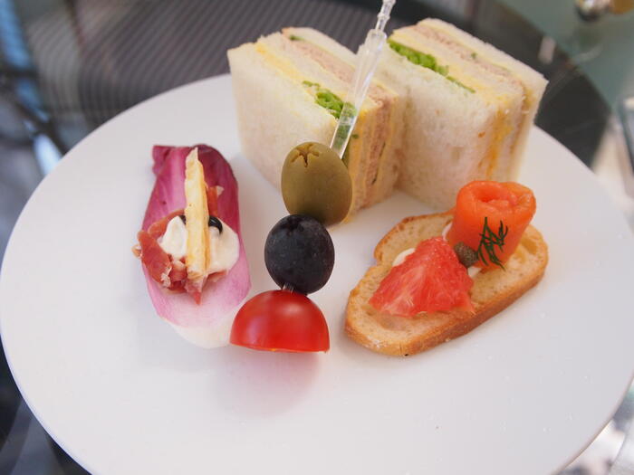 大阪　京都　観光　スイーツ　モデルコース　ウエスティン大阪　軽食