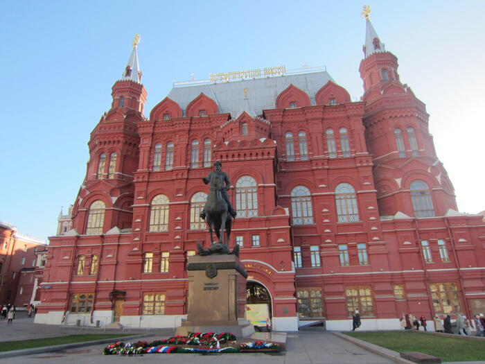 ロシア　モスクワ　赤の広場　観光　国立歴史博物館