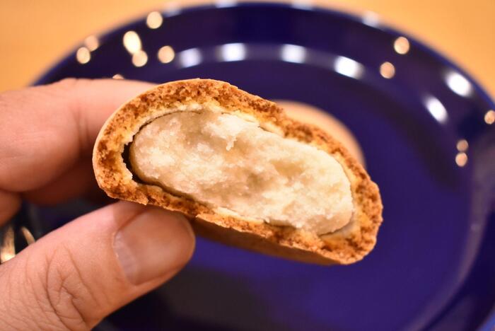 八幡饅頭の断面