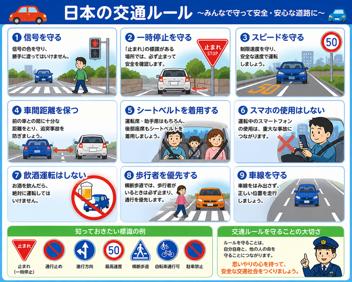 日本の交通ルール