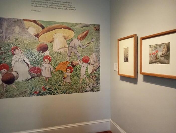 Elsa Beskow(エルサ・ベスコフ)の展示