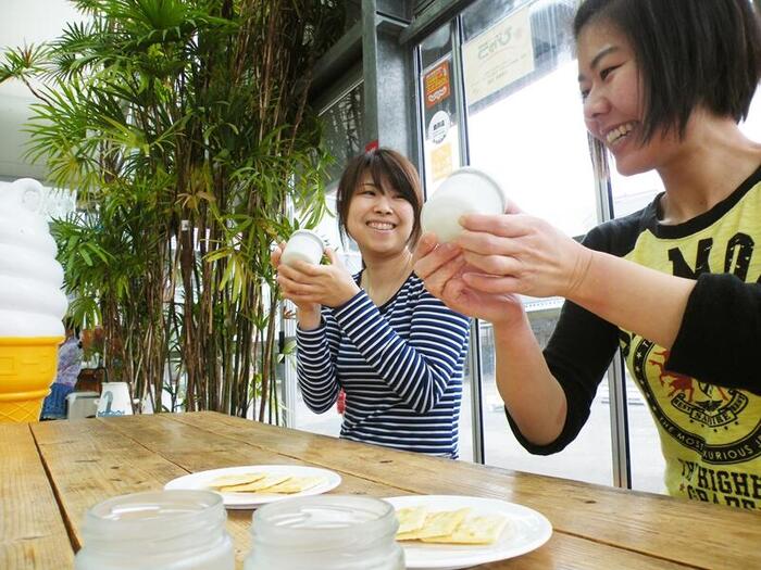 バターづくり体験