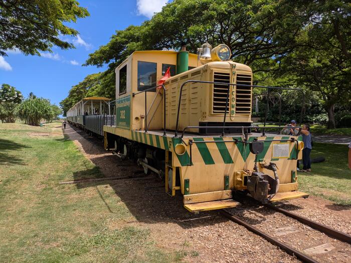 ハワイ　鉄道旅行　オアフ島　ハワイアンレイルウェイ　