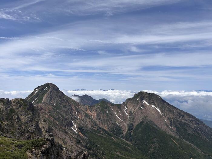 長野県　初夏 日帰り 信州 絶景　登山　ハイキング　八ヶ岳　横岳　景色