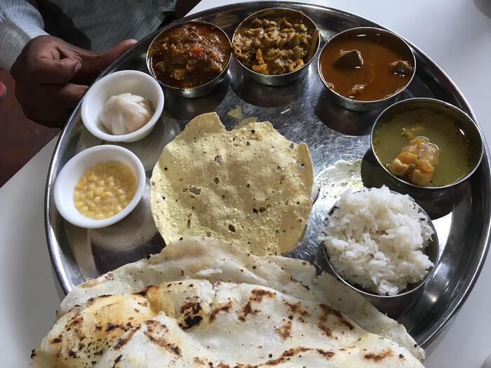 インド　観光　旅行　見どころ　体験　屋台　グルメ　ターリー