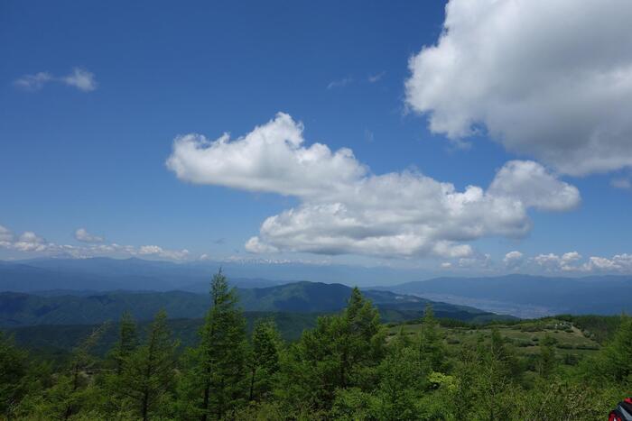 長野県　初夏 日帰り 信州 絶景　登山　ハイキング　入笠山　パノラマ