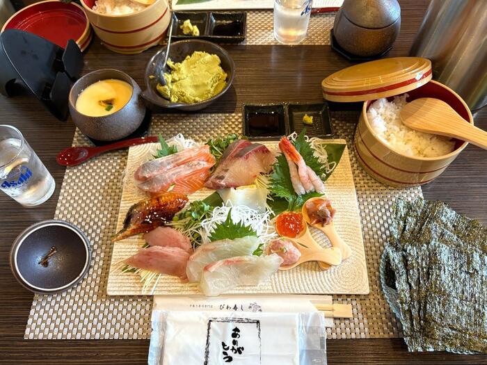 特上手巻き寿司ランチ