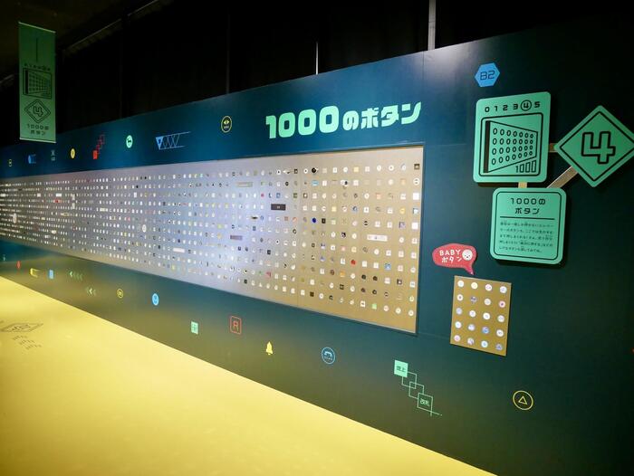 1000のボタン