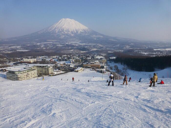 ニセコのスキー場