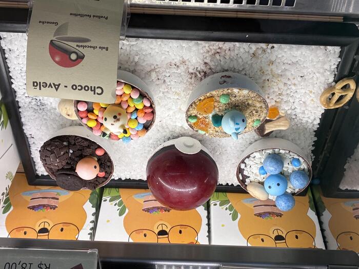 リベルダージお店、ポケモンをかたどった可愛いスイーツ
