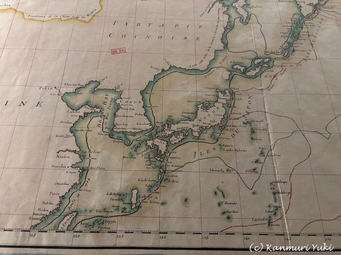 1785年の太平洋海図