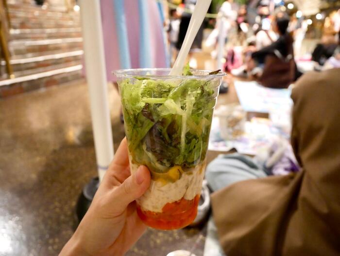 ごろっと野菜のデリサラダのカップ