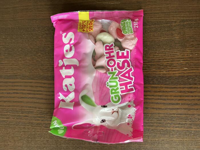 Katjes GRÜN-OHR HASE
