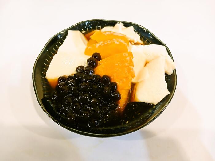 手作りの「豆花」がのったかき氷