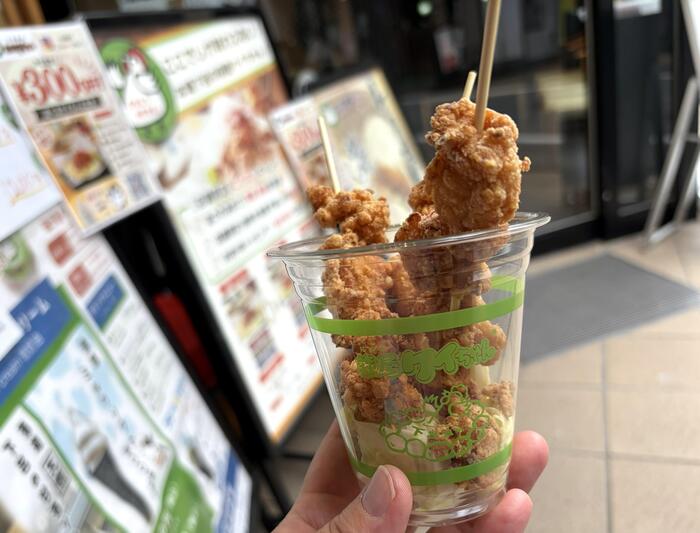 カップに入った串