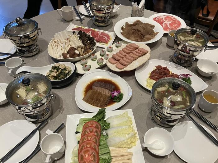 きのこ鍋料理