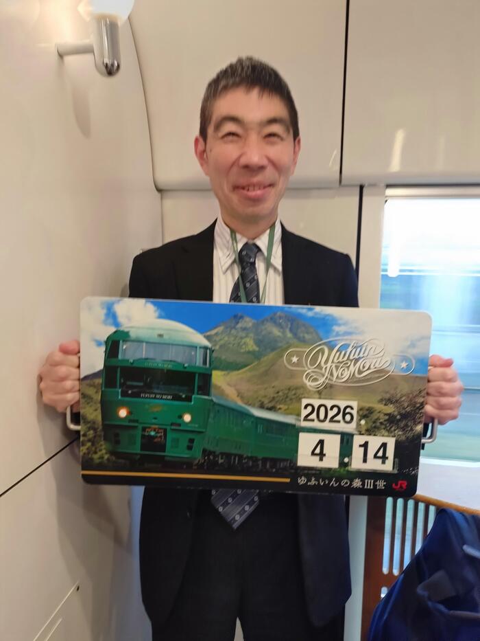 笑顔の田中さん