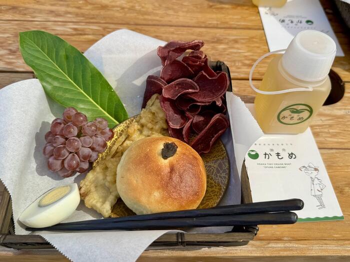 御舟かもめ　朝ごはんクルーズ　大阪市　農園・杉五兵衛