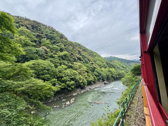 嵯峨野観光鉄道　嵯峨野トロッコ列車　京都　嵯峨野観光鉄道株式会社