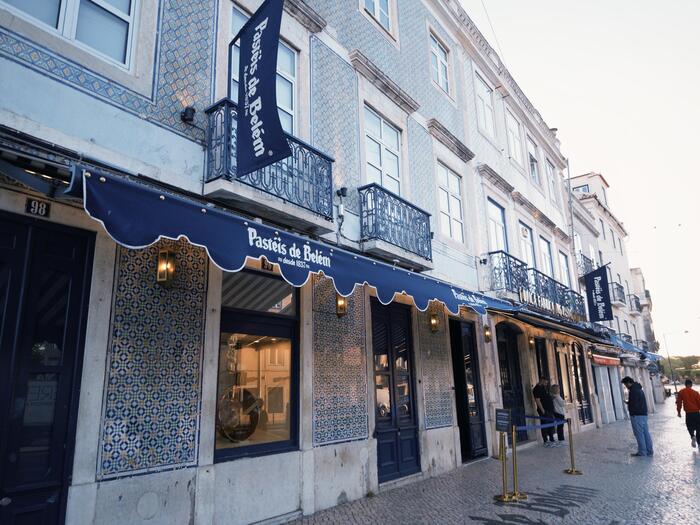 Pastéis de Belém（パステイシュ・デ・ベレン）の店舗外観
