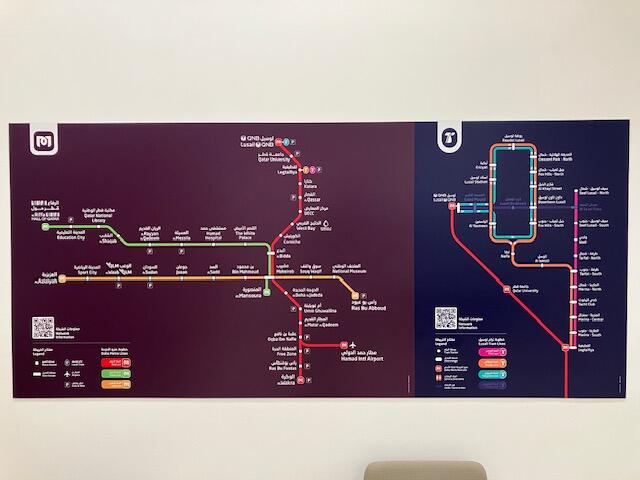 カタール　ドーハ市内の交通機関