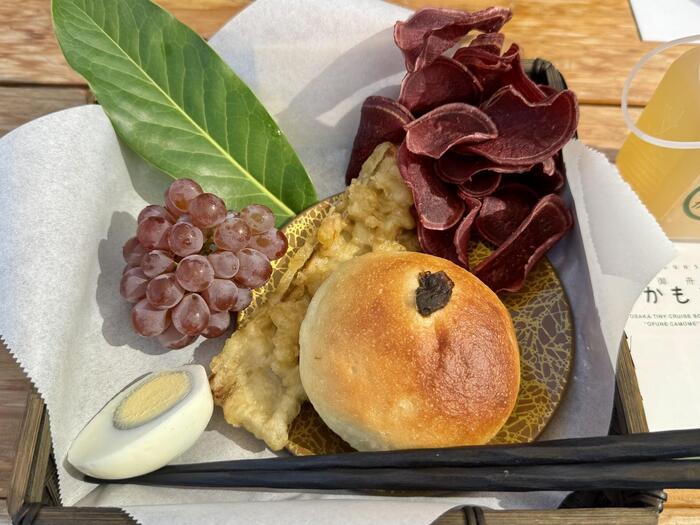 御舟かもめ　朝ごはんクルーズ　大阪市　農園・杉五兵衛